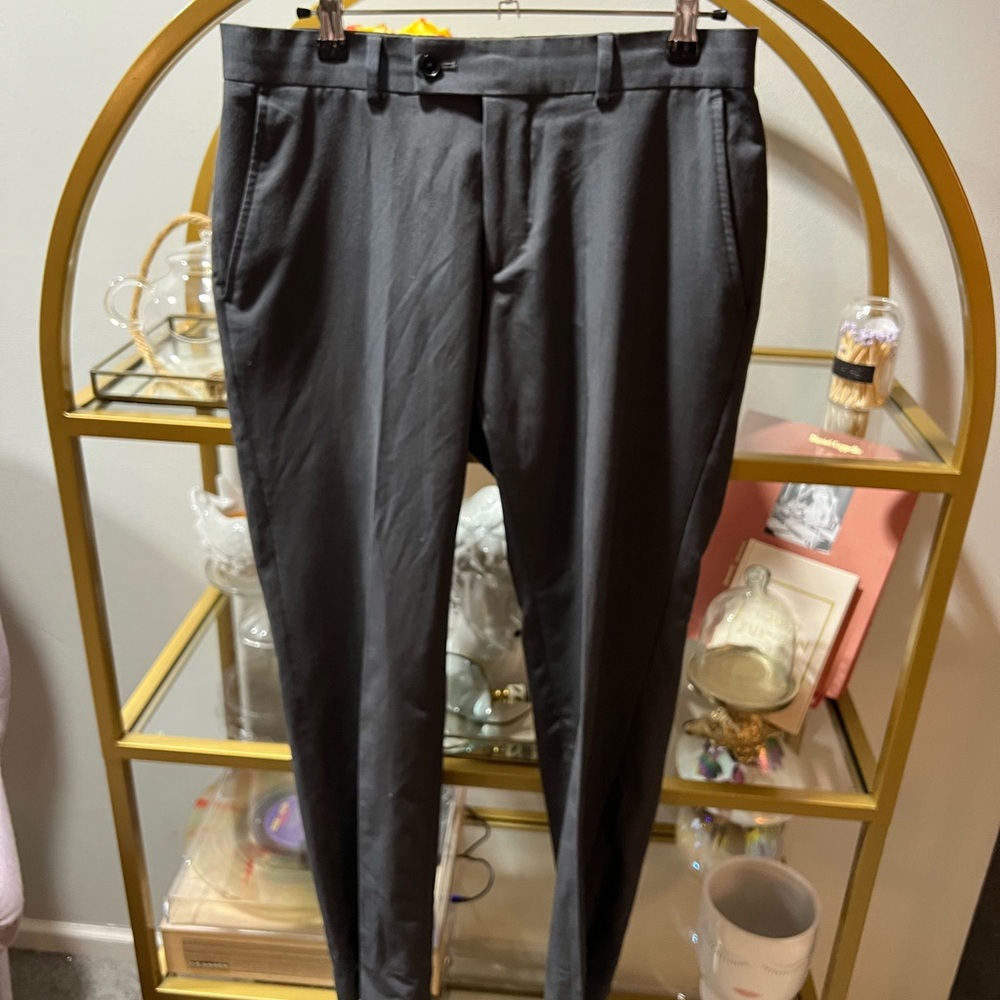 Saks Fifth Avenue Charcoal Dress Pants